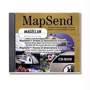  Magellan Mapsend Canada Streets GPS & Navigation