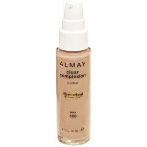  ALMAY Clear Complexion Makeup, Beige, 1 Fluid Ounce 