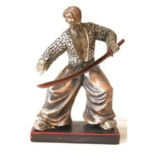  Japanese Samurai Warrior Figurine Sculpture Art SM38697 