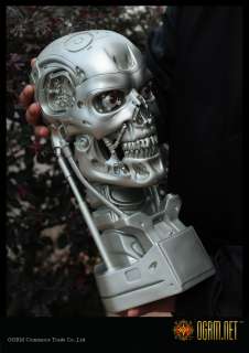 TERMINATOR T 800 11 LED LIGHT UP RESIN STATUE SILVER Ver. NEW  