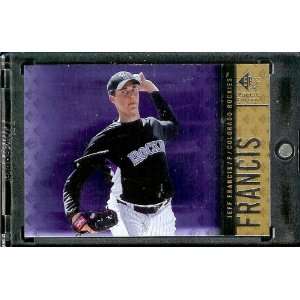   Jeff Francis / Rockies / MLB Trading Card  Sports