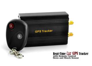 Real Time Car GPS Tracker and Car Alarm System (Remote Control, Siren 