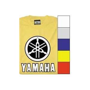  Metro Racing Vintage T Shirts   Yamaha X Large Yellow 