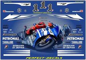 2011 Jorge Lorenzo Moto GP Full Race Decal set Stickers  