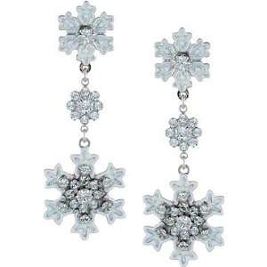 com Lunch at The Ritz 2GO USA Let It Snow Earrings Lunch at The Ritz 