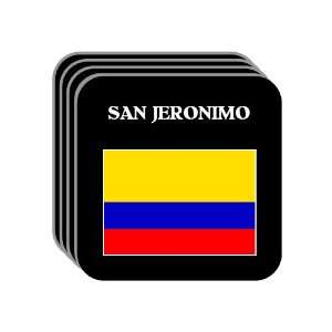  Colombia   SAN JERONIMO Set of 4 Mini Mousepad Coasters 