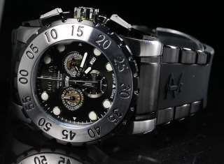 Invicta Mens Reserve Leviathan Swiss Chrono Black Watch  