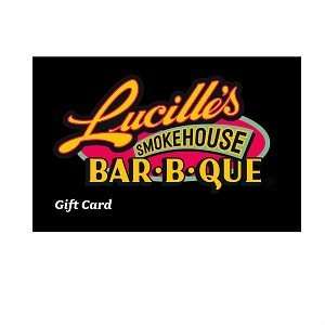  Lucilles Smokehouse Bar B Q Traditional Gift Card $50.00 