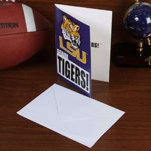  LSU Tigers 5 x 7 Musical Card
