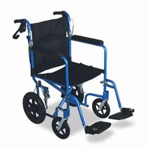  Medline Excel Deluxe Aluminum Transport Wheelchair CHAIR 