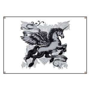  Banner Unicorn with Wings 
