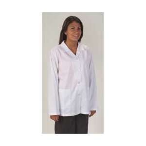  Condor 4TVZ9 Lab Jacket, Womens, White, L Industrial 