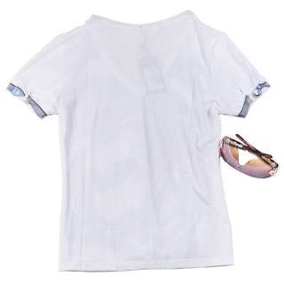 Womens Personality and Leisure cotton Elastic T shirts  