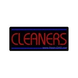  Cleaners Outdoor LED Sign 13 x 32