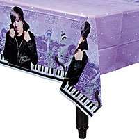 JUSTIN BEIBER Party TABLECOVER Birthday TABLECLOTH New  