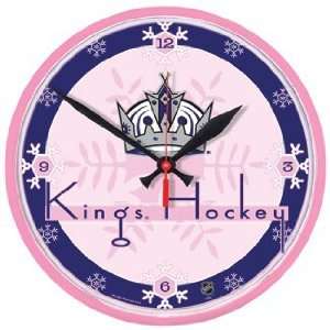  NHL Los Angeles Kings Clock   Pink Style