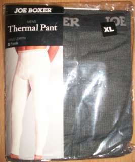 Joe Boxer Mens Gray Ankle Length Thermal Pants; Size XL 792462082204 