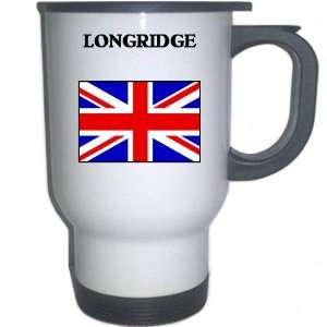  UK/England   LONGRIDGE White Stainless Steel Mug 