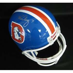  JOHN ELWAY Broncos Signed/Auto Full Size Helmet JSA 