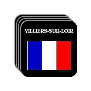  France   VILLIERS SUR LOIR Set of 4 Mini Mousepad 