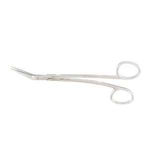  LOCKLIN Operating Scissors, 6 1/4, curved shank, angled 