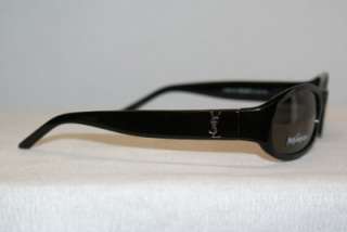 New YSL Yves Saint Laurent Black Sunglasses 6037 & Case  