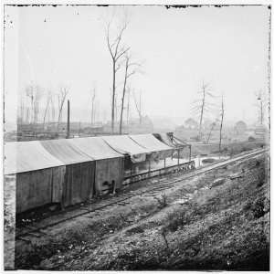  Civil War Reprint Johnsonville, Tenn. Federal army depot 