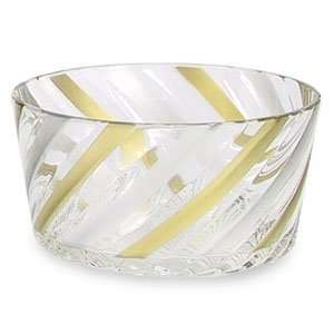  Jolie King Jazzy Acrylic Gold/Silver Small Bowl Kitchen 