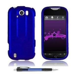  Blue Premium Design Protector Hard Case Cover for MYTOUCH 