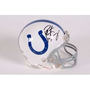  Peyton Manning Autographed Indianapolis Colts Replica Mini 