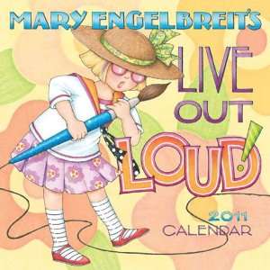  Mary Engelbreit Live Out Loud Mini Wall Calendar 2011 