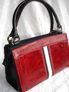 NEW MICHE SHELL RED SIDNEY RED/BLACK/CREAM FAUX~LOGO FEET~FREE 