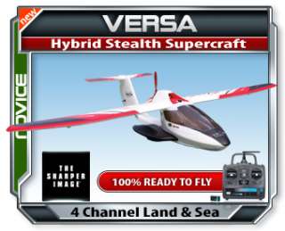   Channel Versa Hybrid Supercraft RC Plane   Water Take Offs  
