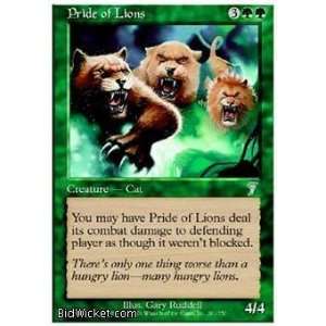  Pride of Lions (Magic the Gathering   7th Edition   Pride of Lions 