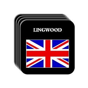  UK, England   LINGWOOD Set of 4 Mini Mousepad Coasters 