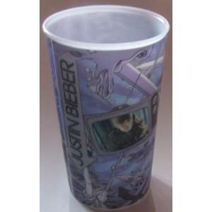  Justin Bieber Purple 3 D Holographic Plastic Cup 