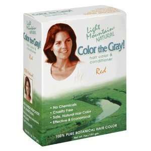  Light Mountain Natural Color the Gray Conditioner, Red 7 