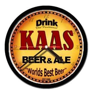  KAAS beer and ale cerveza wall clock 