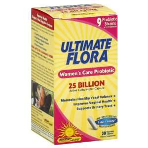  Renew Life Ultimate Flora, Womens Care Probiotic, 25 