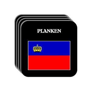  Liechtenstein   PLANKEN Set of 4 Mini Mousepad Coasters 