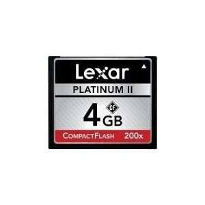  Top Quality By Lexar Media Platinum II LCF4GBBSBNA200 4 GB 