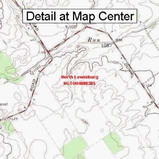   Map   North Lewisburg, Ohio (Folded/Waterproof)