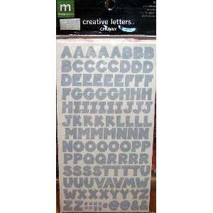   Memories Creative Letters Chunky Alpha Stickers Sky
