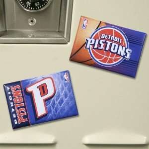  Detroit Pistons 2 Pack Magnets