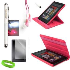   kindle Fire Accessories by VanGoddy Electric Pink 