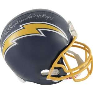  Kellen Winslow Autographed Helmet  Details San Diego Chargers 