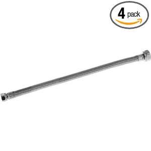   for Kitchens and Lavatories, 3/8 by 12 Inch, 4 Pack