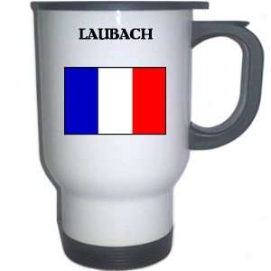  France   LAUBACH White Stainless Steel Mug Everything 