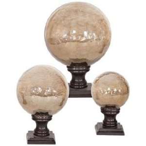  Set of 3 Uttermost Lamya Imperial Antiqued Finials