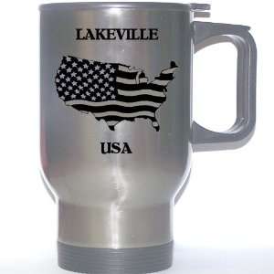  US Flag   Lakeville, Minnesota (MN) Stainless Steel Mug 